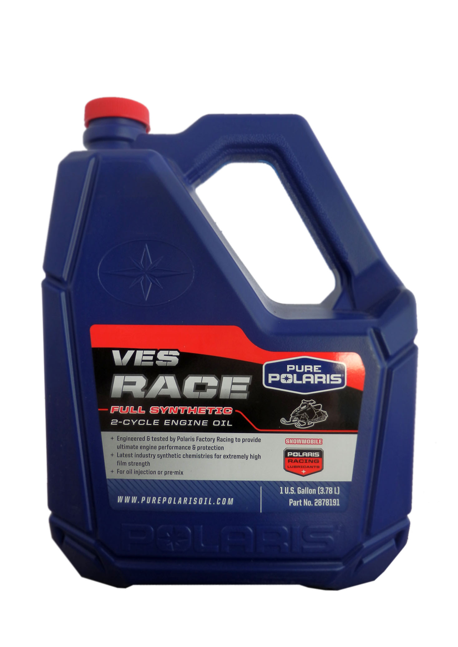 Моторное масло Polaris 2878191 VES Race Full Synthetic 2-cycle Oil  3.78 л