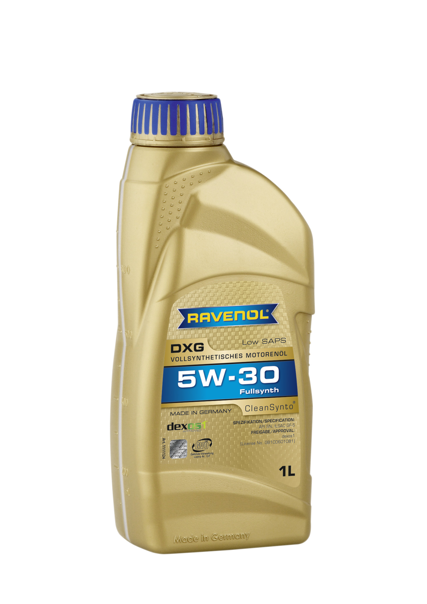 Моторное масло Ravenol 4014835732315 DXG 5W-30 1 л