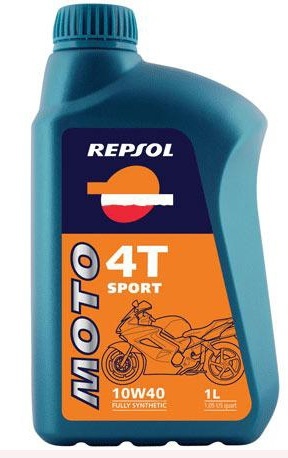 Моторное масло Repsol RP180N51 Moto Sport 4T 10W-40 1 л