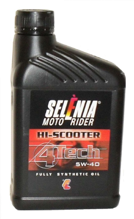 Моторное масло Selenia 10371615 HI-SCOOTER 4 TECH 5W-40 1 л