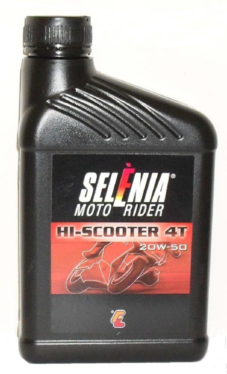 Моторное масло Selenia 10521615 HI-SCOOTER 4T 20W-50 1 л