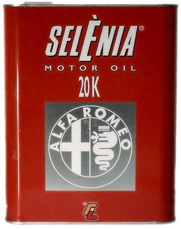 Моторное масло Selenia 16403701 20 K ALFA ROMEO 10W-40 2 л