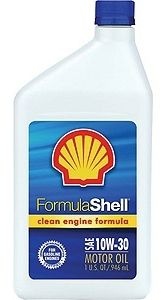 Моторное масло Shell 021400560154 Formula 10W-30 0.946 л