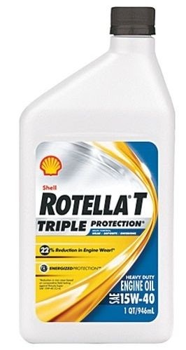 Моторное масло Shell 021400560253 Rotella T Triple Protection 15W-40 0.946 л