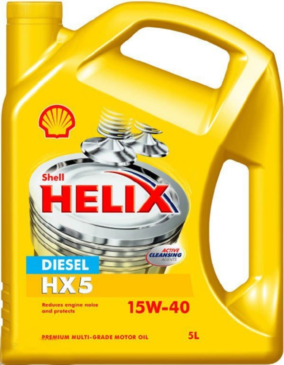 Моторное масло Shell Helix Diesel HX5 15W-40 4L Helix Diesel HX5 15W-40 4 л