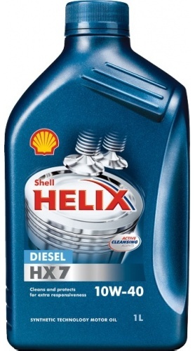 Моторное масло Shell Helix Diesel HX7 10W-40 1L Helix Diesel HX7 10W-40 1 л