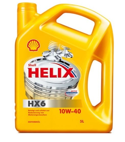 Моторное масло Shell Helix HX6 10W-40 4L Helix HX6 10W-40 4 л