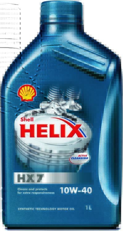 Моторное масло Shell Helix HX7 10W-40 1L Helix HX7 10W-40 1 л