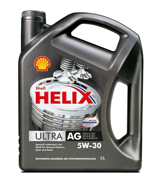 Моторное масло Shell HELIX ULTRA AG 5W-30 5L Helix Ultra AG 5W-30 5 л