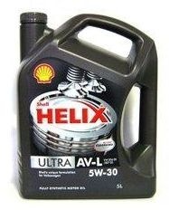 Моторное масло Shell Helix Ultra AV-L 5W-30 5L Helix Ultra AV-L 5W-30 5 л