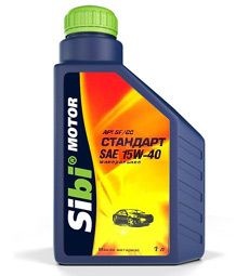Моторное масло Sibi motor 4630002591679 Стандарт 15W-40 1 л