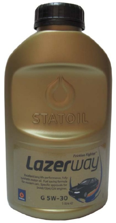Моторное масло Statoil 236507 LAZERWAY G 5W-30 1 л