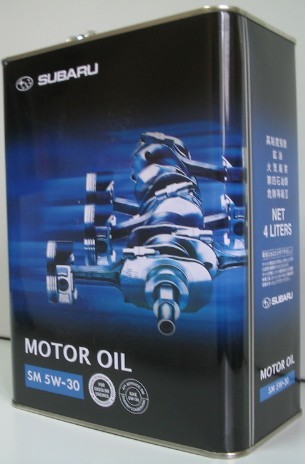 Моторное масло Subaru K0225-Y0271 SM 5W-30 20 л