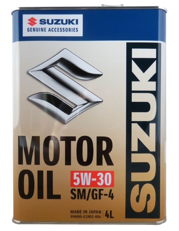 Моторное масло Suzuki 99M00-21R02-004 SM/GF-4 5W-30 4 л