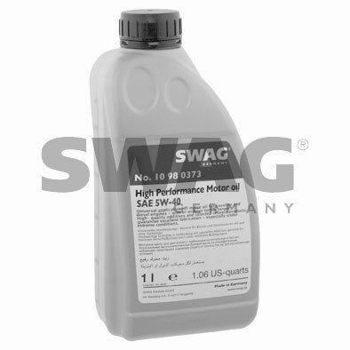 Моторное масло SWAG 10 98 0373 5W-40 1 л