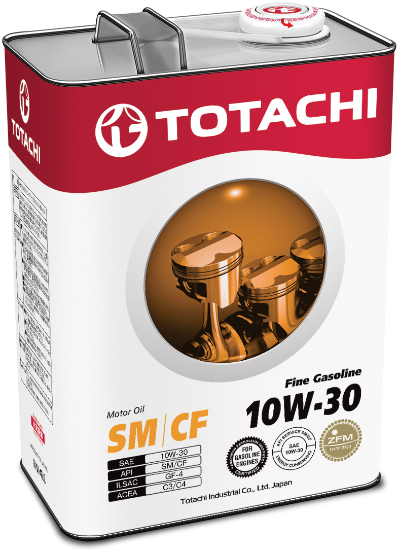 Моторное масло Totachi 4562374690066 Fine Gasoline 10W-30 4 л