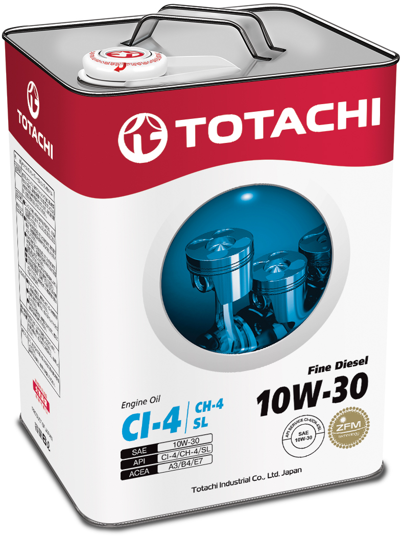 Моторное масло Totachi 4562374690219 Fine Diesel 10W-30 6 л