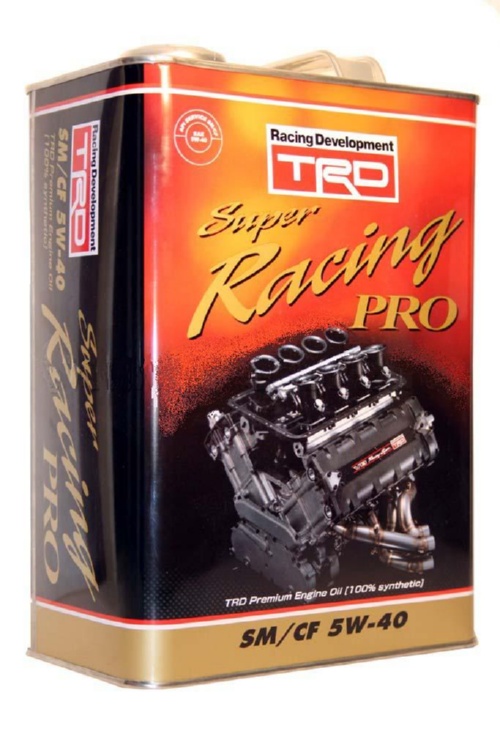 Моторное масло TRD A0410-A0014 SUPER RACING PRO SM/CF 5W-40 4 л