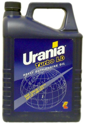 Моторное масло Urania 13335015 TURBO LD ACEA 15W-40 5 л
