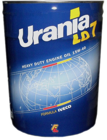 Моторное масло Urania 13531900 LD7 15W-40 20 л