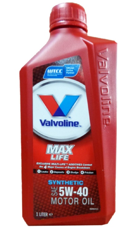 Моторное масло Valvoline 40671030 Maxlife Synthetic 5W-40 1 л