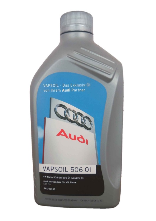 Моторное масло Vapsoil 600010319 50601 Audi 0W-30 1 л