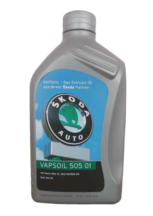 Моторное масло Vapsoil 600010329 50501 Skoda 5W-30 1 л