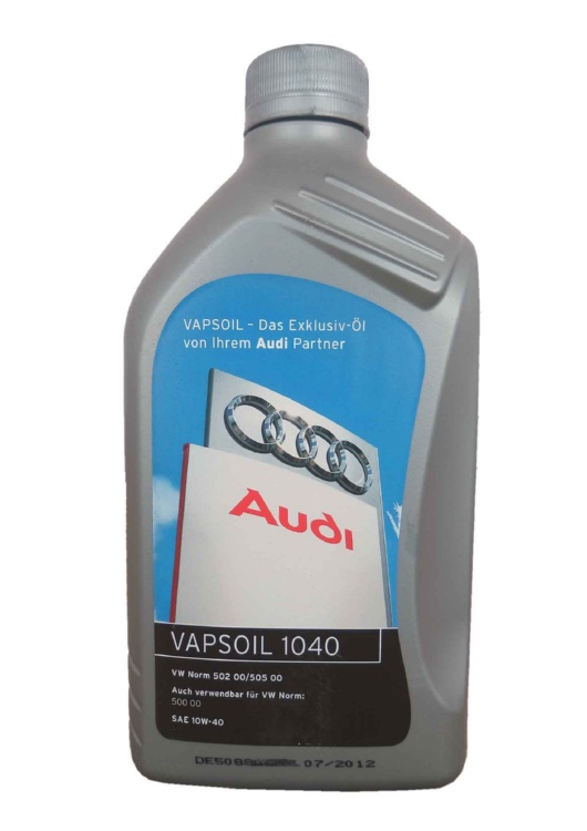 Моторное масло Vapsoil 600011051 Audi 10W-40 1 л