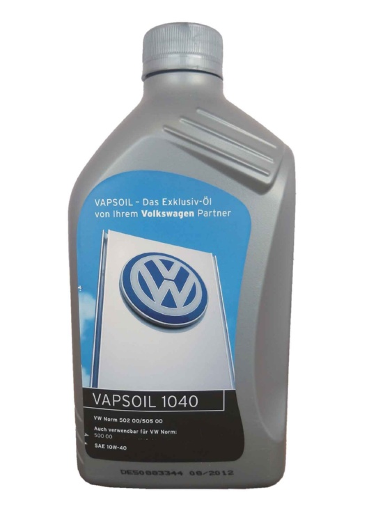 Моторное масло Vapsoil 600011052 VW 10W-40 1 л