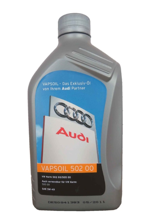Моторное масло Vapsoil 600011053 50200 Audi 5W-40 1 л