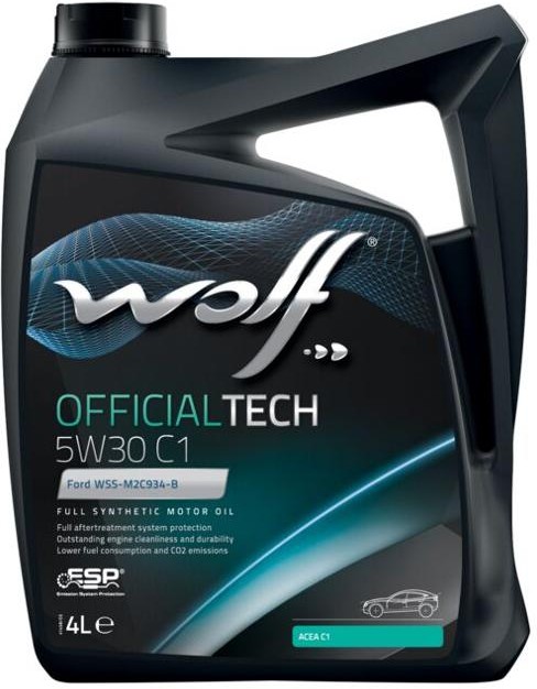 Моторное масло Wolf oil 8307812 5W-30 4 л