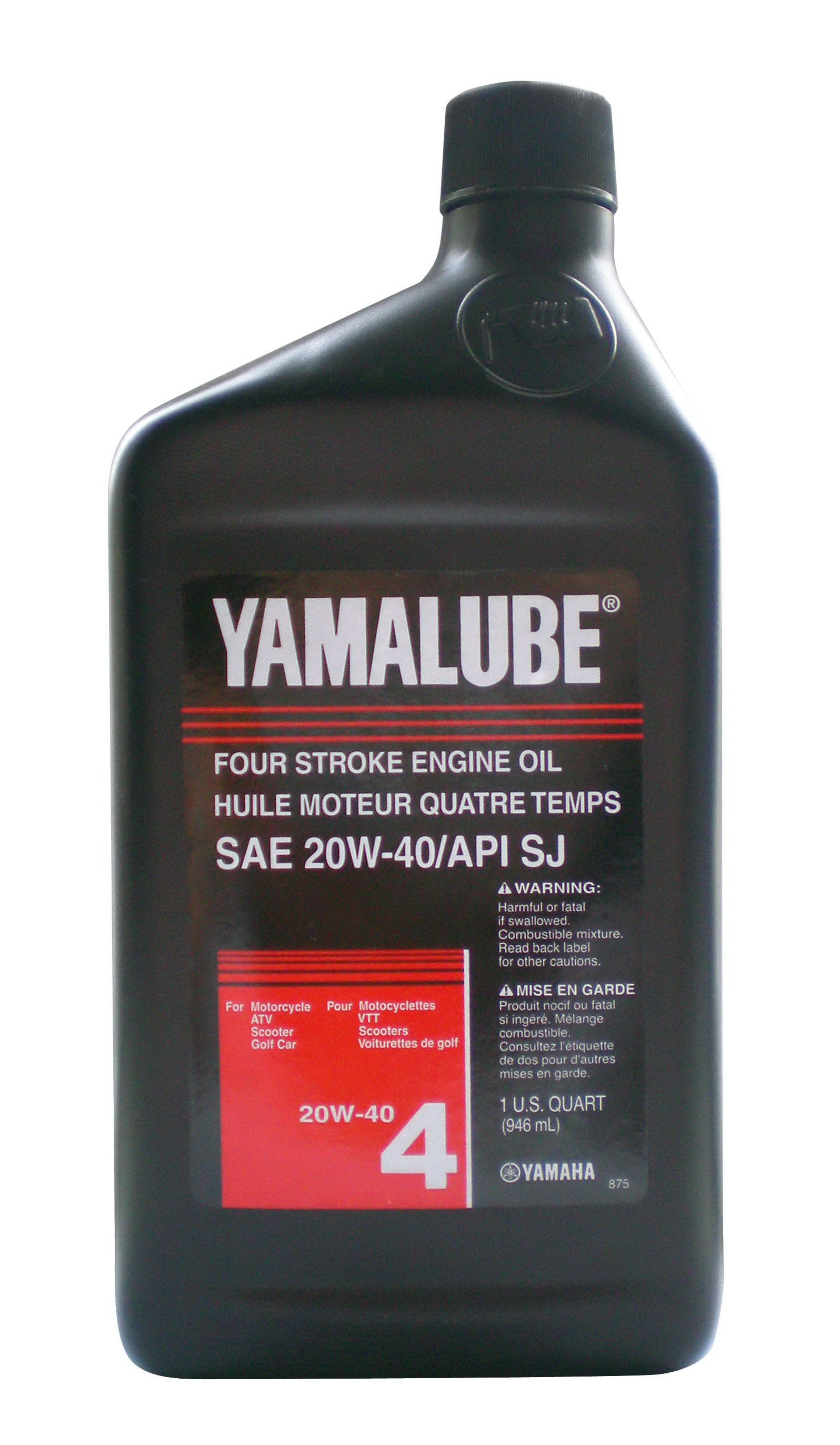 Моторное масло Yamaha ACC-Y4020-40-12 Four Stroke Engine Oil 20W-40 1 л