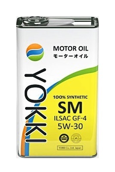 Моторное масло Yokki YFS530SM-1 SM ILSAC GF-4 5W-30 1 л
