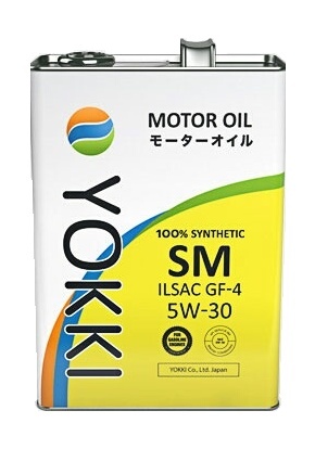 Моторное масло Yokki YFS530SM-4 SM ILSAC GF-4 5W-30 4 л