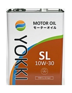 Моторное масло Yokki YM1030SL-4 SL 10W-30 4 л