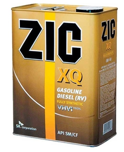 Моторное масло ZIC XQ  4 л