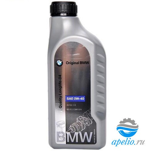 Моторное масло BMW 83 21 0 398 506 Quality Longlife-04 0W-40 0W-40 1 л