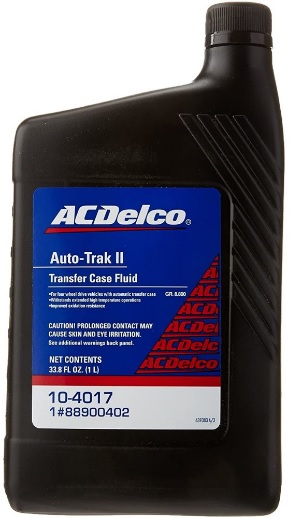 Трансмиссионное масло AC Delco 10-4017 Auto Trak II Transfer Case Fluid  0.946 л
