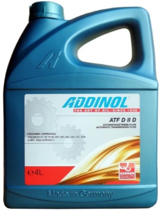 Трансмиссионное масло Addinol 4014766250919 ATF Dexron II D  4 л
