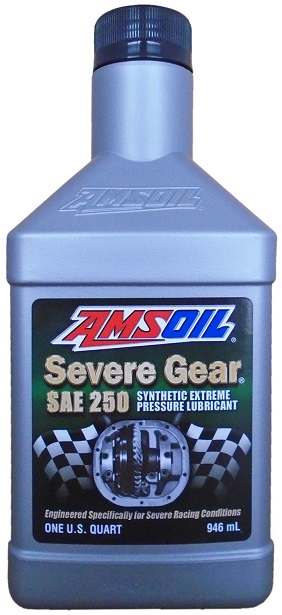Трансмиссионное масло Amsoil SRTQT Severe Gear 250 1 л