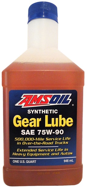 Трансмиссионное масло Amsoil FGRQT Synthetic Long Life Gear Lube 75W-90 0.946 л