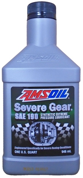 Трансмиссионное масло Amsoil SRNQT Severe Gear 190 1 л
