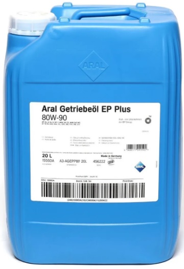 Трансмиссионное масло Aral 15452 Getriebeol EP Plus 80W-90 20 л