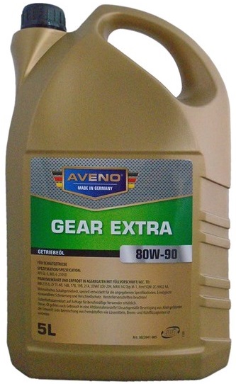 Трансмиссионное масло Aveno 3022041-005 Gear Extra 80W-90 5 л