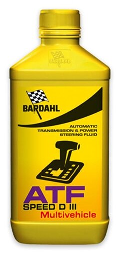 Трансмиссионное масло Bardahl 432040 ATF Speed DIII Multivehicle  1 л