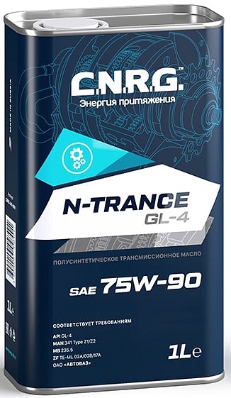 Трансмиссионное масло C.N.R.G. CNRG-040-0001 N-Trance GL-4 75W-90 1 л