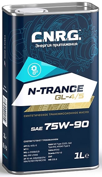 Трансмиссионное масло C.N.R.G. CNRG-039-0001 N-Trance GL-4/5 75W-90 1 л