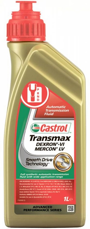 Трансмиссионное масло Castrol 156CAA Transmax DEXRON VI MERCON LV  1 л