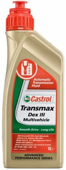 Трансмиссионное масло Castrol 15003D Transmax Dex III Multivehicle  1 л
