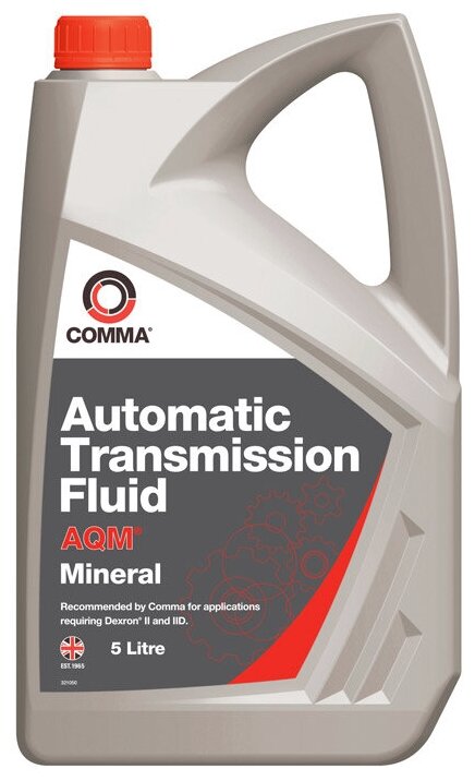 Трансмиссионное масло Comma ATM5L Automatic Transmisson Fluid AQM  5 л